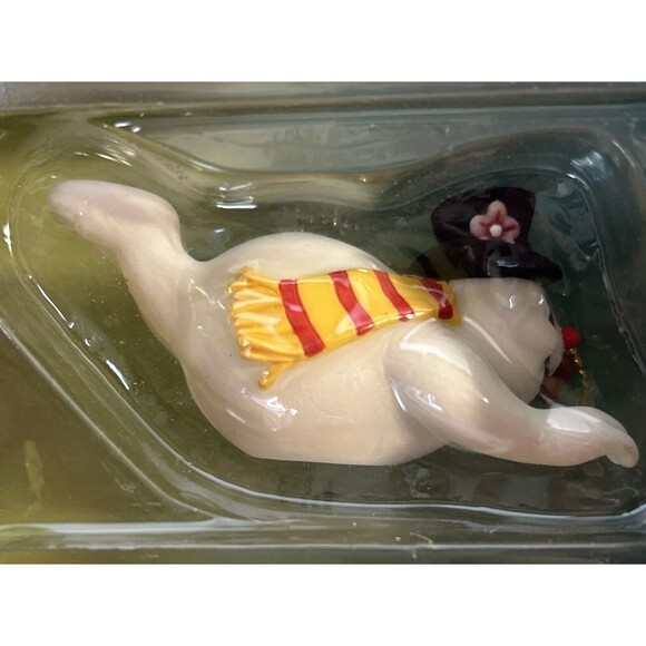 ‘FROSTY Sliding’- FROSTY THE SNOWMAN Ornament Christmas 2000 Enesco Mint NIB - Picture 3 of 5